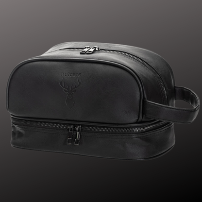 nutcare men's travel and toiletry bag